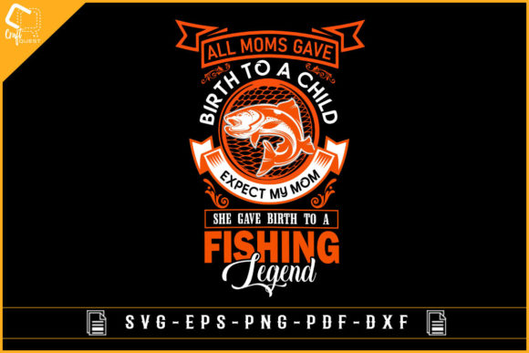 Fishing Mom Lover Design-mother s Day Graphics & Crafts Review