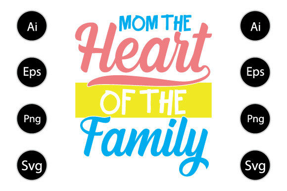 Mom Heart of Family Graphics and Crafts Review